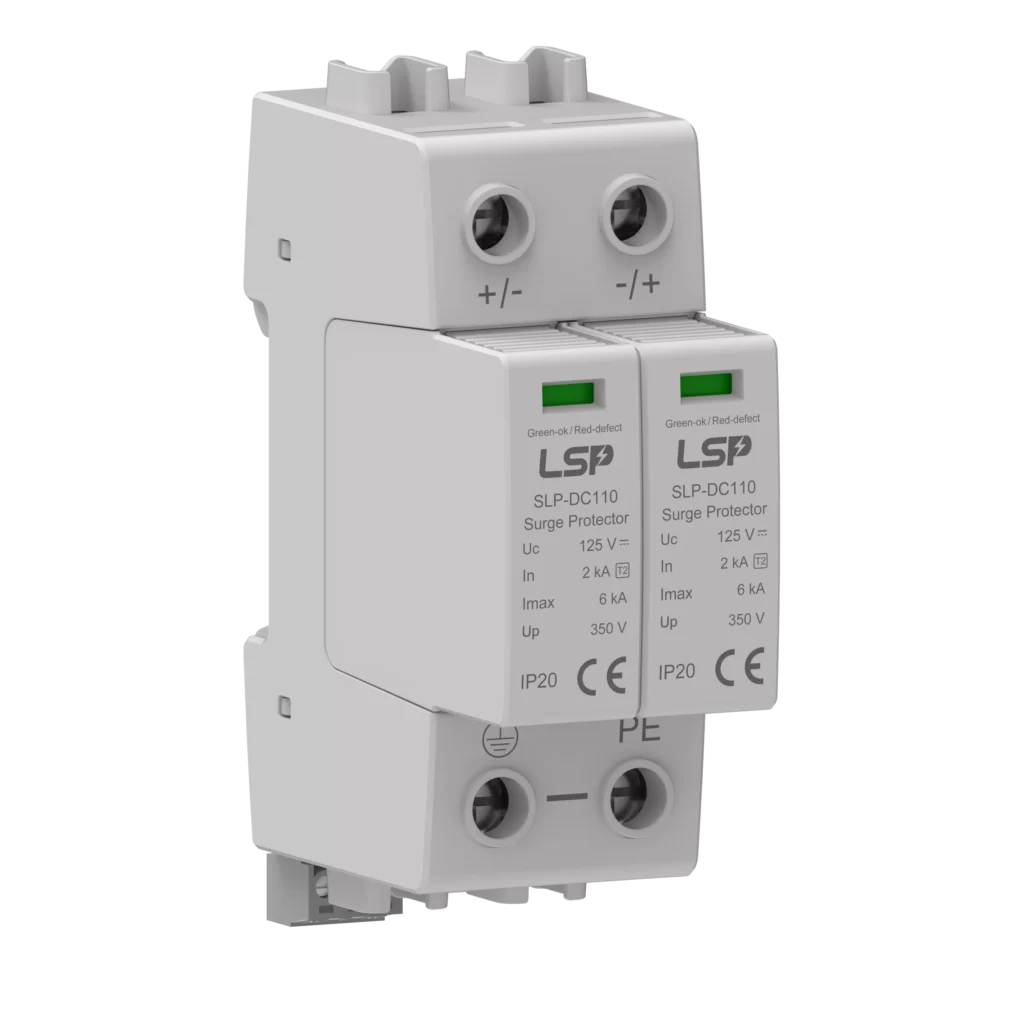 110V DC Surge Protective Device Type 2 SLP-DC110-2S