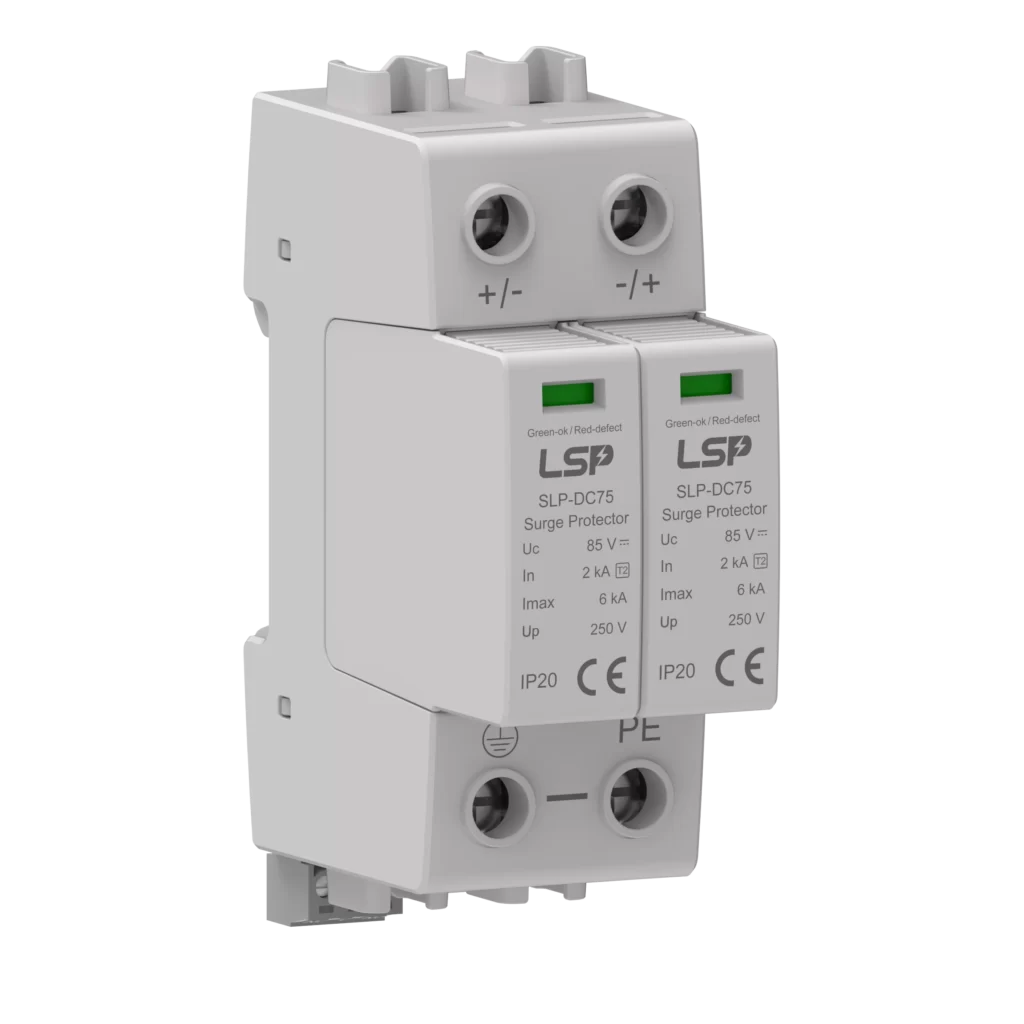 75V DC Surge Protective Device Type 2 SLP-DC75-2S