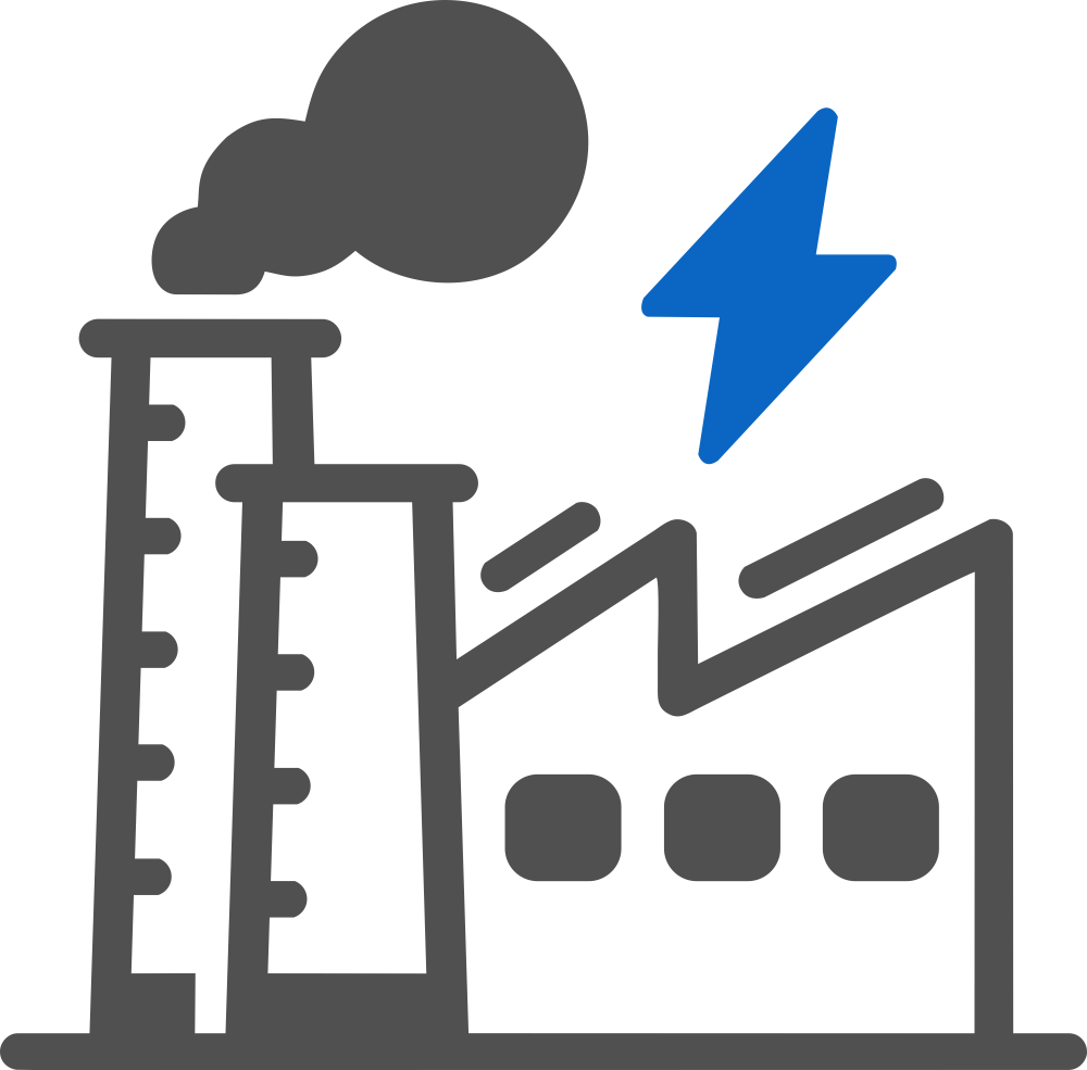 Industrial surge protection against lightning strikes