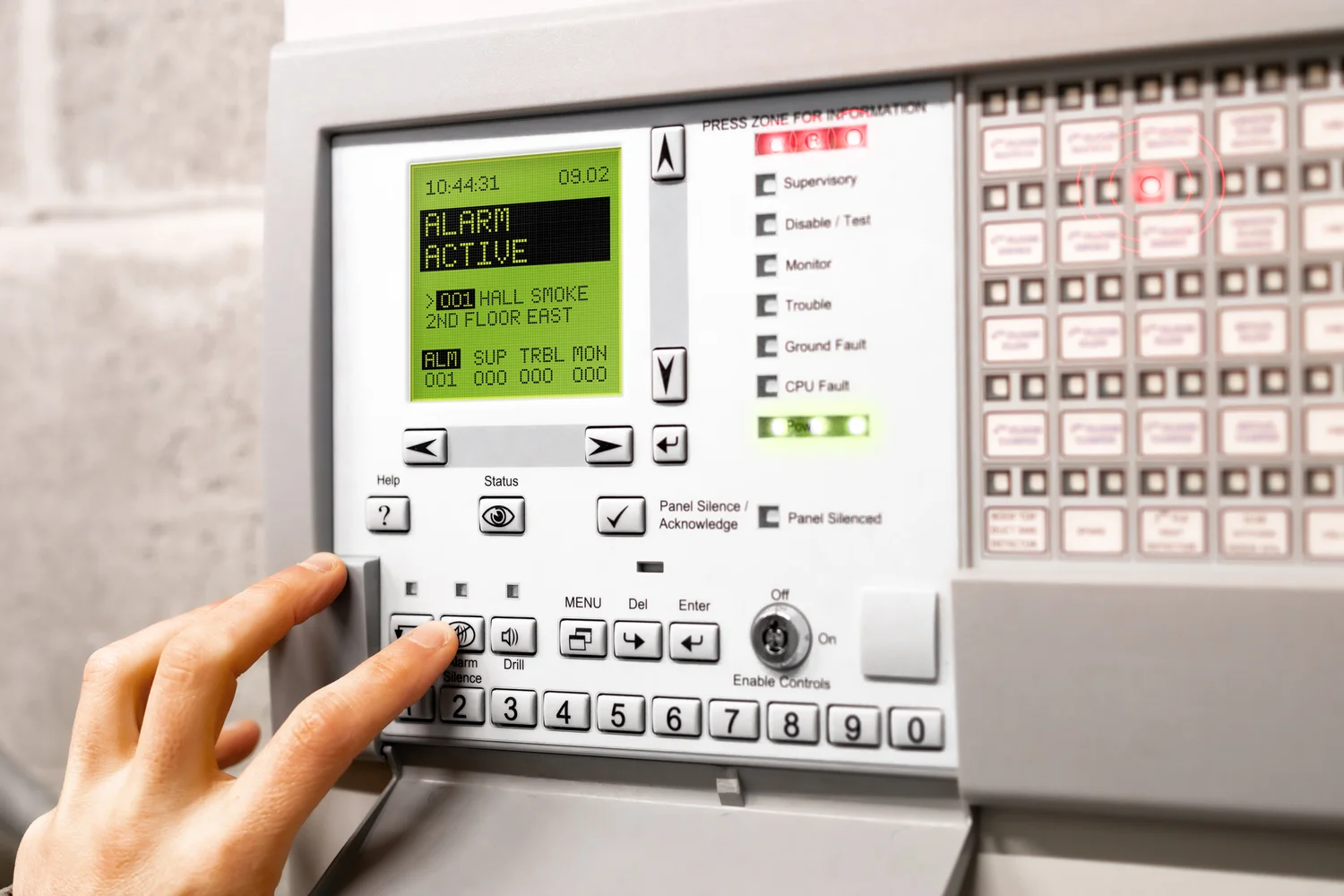 surge protection for fire alarm control panel